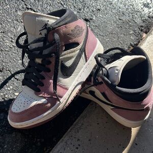 Nike Girls Air Jordan Stylish High-Top Sneakers